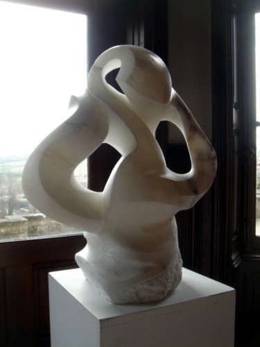 Sculpture titled "Tourments" by Umo, Original Artwork, Stone