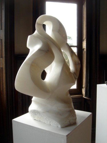 Sculpture titled "Tourments" by Umo, Original Artwork, Stone