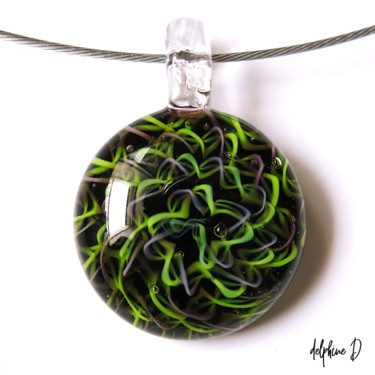 Design titled "pendentif_08" by Un Air De Kiwano, Original Artwork, Necklaces