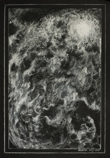 Σχέδιο με τίτλο "Comet" από Przemek Kret, Αυθεντικά έργα τέχνης, Παστέλ