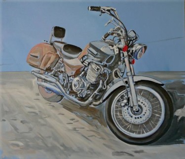 "motorsiklet" başlıklı Tablo İSmail Üner tarafından, Orijinal sanat