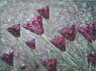 Картина под названием "Пурпурные мечты" - Unknown Artist, Подлинное произведение искусства