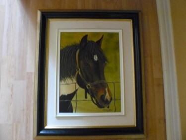 Peinture intitulée "Mustang" par Unknown Artist, Œuvre d'art originale