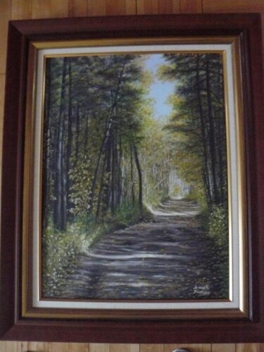 Peinture intitulée "Sentier" par Unknown Artist, Œuvre d'art originale