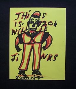 Peinture intitulée "JINKS Willie  22 X…" par Unknown Artist, Œuvre d'art originale, Huile