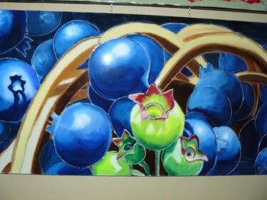 Peinture intitulée "Bleuets" par Unknown Artist, Œuvre d'art originale