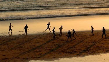 Photography titled "foot playa" by Loïc Auberger, Original Artwork