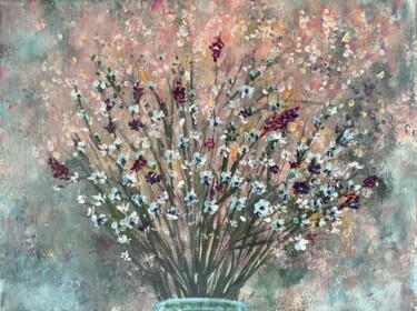 Картина под названием "Нежность весны" - Iryna Budai, Подлинное произведение искусства, Акрил