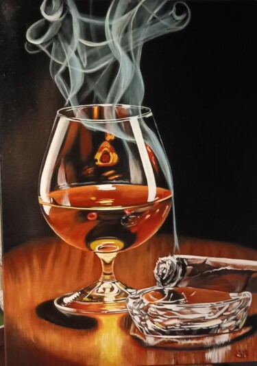 Картина под названием "Вкус" - Юра Рязанцев, Подлинное произведение искусства, Акрил