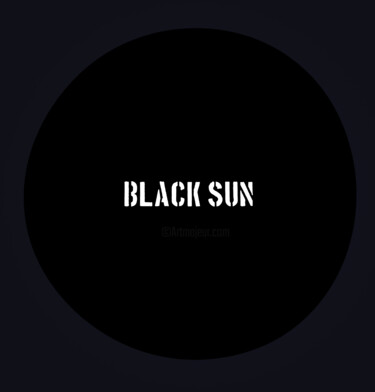 "Black Sun" başlıklı Baskıresim Urfrnd tarafından, Orijinal sanat, Dijital Resim