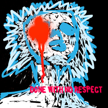 Gravures & estampes intitulée "no respect" par Urfrnd, Œuvre d'art originale, Tirage argentique