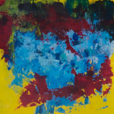 Картина под названием "mile 97888.Feb 28.1…" - Uriel Romero, Подлинное произведение искусства, Акрил Установлен на Деревянна…