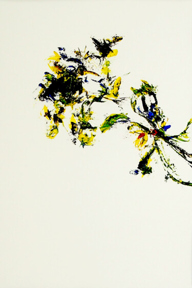 Peinture intitulée "Spring Garden VI" par Uriel Romero, Œuvre d'art originale, Acrylique