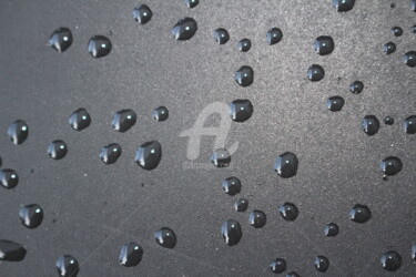 Photography titled "waterdrops" by Ursula Daeppen (La Orsa), Original Artwork, Non Manipulated Photography