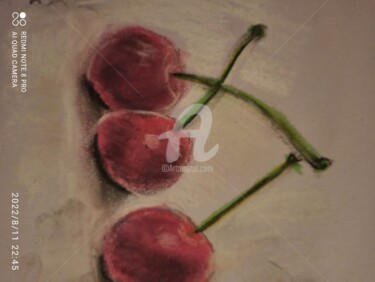 Painting titled "Pastele suche" by Urszula Elżbieta Owsiana (qulia), Original Artwork, Pastel