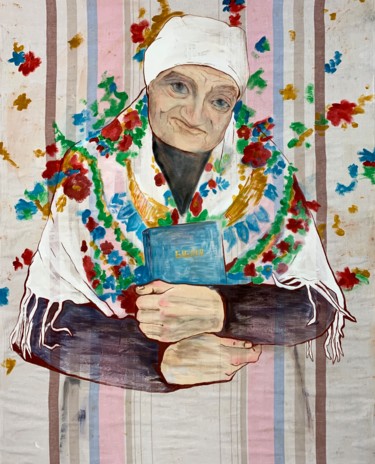 Tablo, akrilik, figüratif, sanat eseri Anastasiia Usenko tarafından
