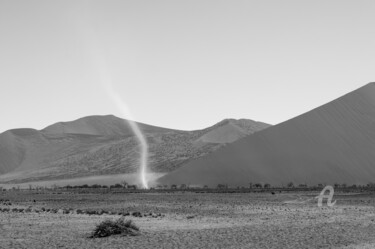 摄影 标题为“Namib Desert-0931-SW” 由Uwe Bauch, 原创艺术品, 数码摄影