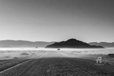 Фотография под названием "Namib Desert-1131-SW" - Uwe Bauch, Подлинное произведение искусства, Цифровая фотография
