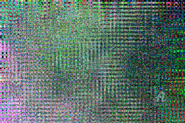 Arte digital titulada "Digital Glitch-9184…" por Uwe Bauch, Obra de arte original, Trabajo Digital 2D