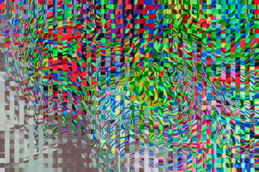 Arte digital titulada "Digital Glitch-9182…" por Uwe Bauch, Obra de arte original, Trabajo Digital 2D