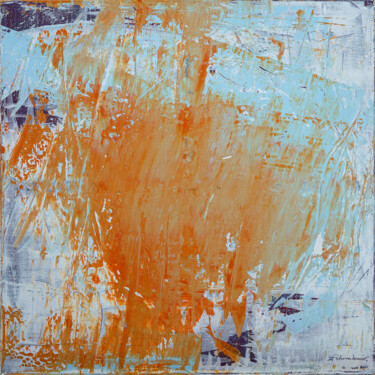 Painting titled "Adagio | Original a…" by Uwe Fehrmann, Original Artwork, Acrylic Mounted on Wood Stretcher frame