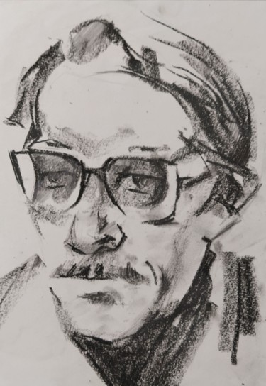 Картина под названием "серия Портреты, 2" - Владимир Курьяков (Vladimir Kuryakov), Подлинное произведение искусства, Древесн…
