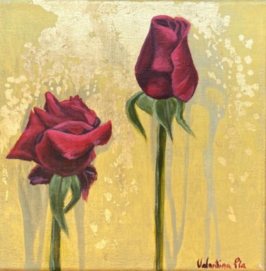 Pittura intitolato "Life of a Rose #2" da Valentina Pia, Opera d'arte originale, Acrilico