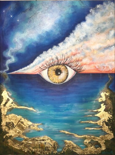 Pintura titulada "The Universe is wat…" por Valentina Pia, Obra de arte original, Acrílico