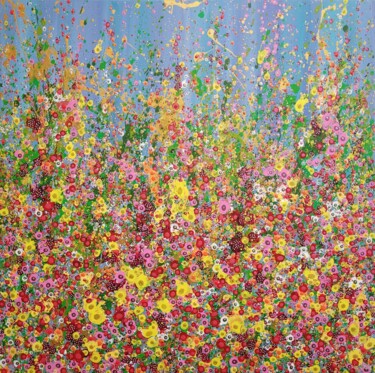 Malarstwo zatytułowany „Colorful acrylic ab…” autorstwa Valentina Pufe, Oryginalna praca, Akryl