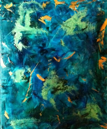 Painting titled "Untitled" by Wilcox, Original Artwork, Oil