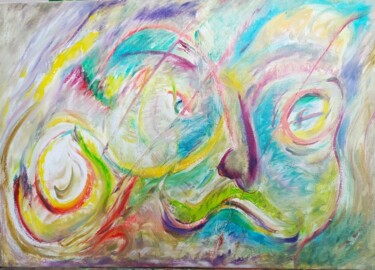 Картина под названием "Властелин" - Вячеслав Ли, Подлинное произведение искусства, Масло