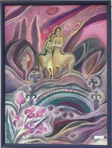 Картина под названием "двое" - Vadimstrelchenya, Подлинное произведение искусства