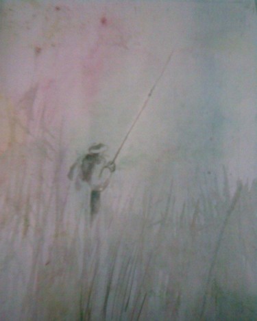 Картина под названием "тихая охота" - Vad.Sviridoff, Подлинное произведение искусства