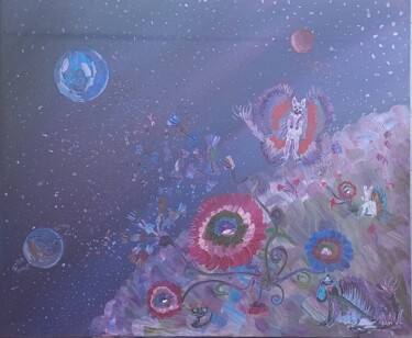 Pintura titulada "Вариант Вселенной" por Vadym Myzenko, Obra de arte original, Oleo