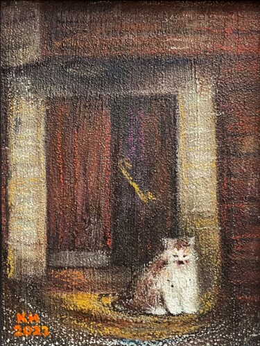 Pintura intitulada "Isepäi" por Vaenaton, Obras de arte originais, Acrílico