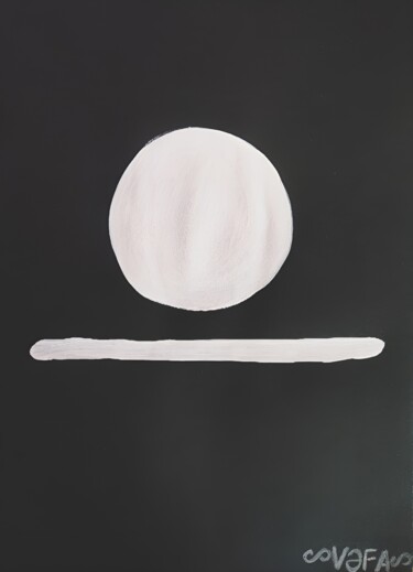 Malarstwo zatytułowany „White Sun” autorstwa Vafa Majidli, Oryginalna praca, Akryl