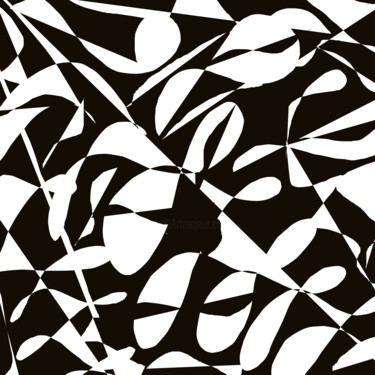 Printmaking titled "Black & White moder…" by Vafa Majidli, Original Artwork, Digital Print