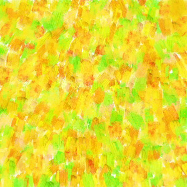 Druckgrafik mit dem Titel "Yellow Autumn - Pri…" von Vafa Majidli, Original-Kunstwerk, Digitaldruck