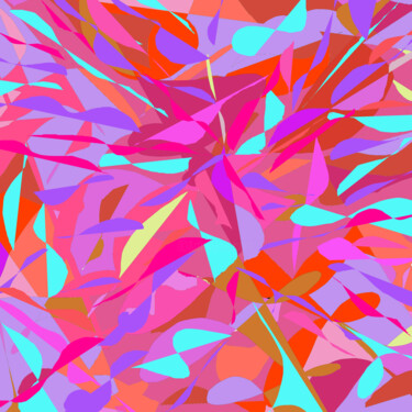 Printmaking titled "Kaleidoscope. Color…" by Vafa Majidli, Original Artwork, Digital Print
