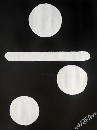 Pittura intitolato "Minimalism. Domino…" da Vafa Majidli, Opera d'arte originale, Acrilico