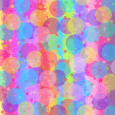 Druckgrafik mit dem Titel "Colorful Dreams - P…" von Vafa Majidli, Original-Kunstwerk, Digitaldruck