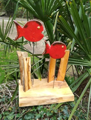 Sculpture intitulée ""Les petits carnass…" par Valerie Perron, Œuvre d'art originale, Argile