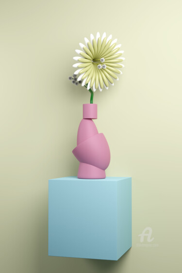 数字艺术 标题为“3D illustration wit…” 由Val Thoermer, 原创艺术品, 三维建模