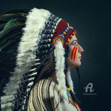 Photography titled "The Chief" by Val Thoermer, Original Artwork, Digital Photography