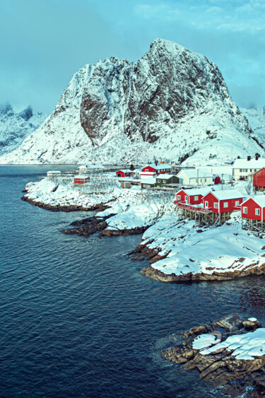Fotografia intitulada "Lofoten Islands 226" por Val Thoermer, Obras de arte originais, Fotografia digital