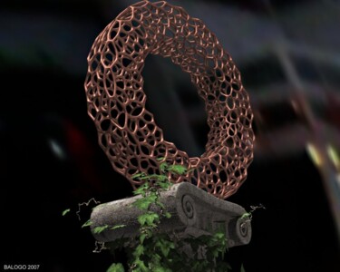"Modern Sculpture" başlıklı Dijital Sanat Valdecir Balogo tarafından, Orijinal sanat, 3D modelleme