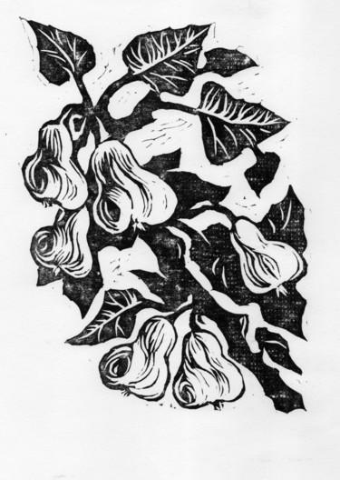 Painting titled "pears.jpeg" by Valentina Arepyeva, Original Artwork