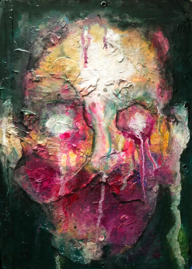 Peinture intitulée "Vibrations" par Valentin Cannarozzo, Œuvre d'art originale, Acrylique