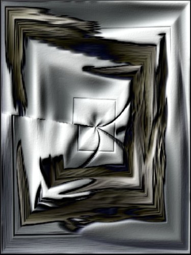 Digital Arts titled "The Door" by Valentin P. Elly, Original Artwork, Digital Painting