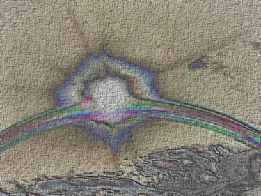 Digital Arts titled "Rainbow" by Valentin P. Elly, Original Artwork, Digital Painting